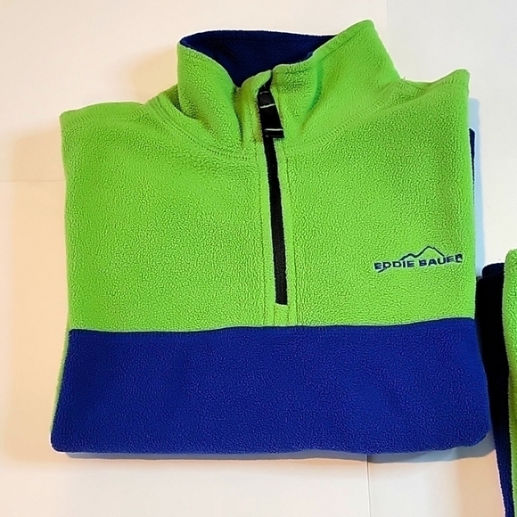 #2 EDDIE BAUER Fleece Jacket, Boys, Sz Small - Picture 1 of 5